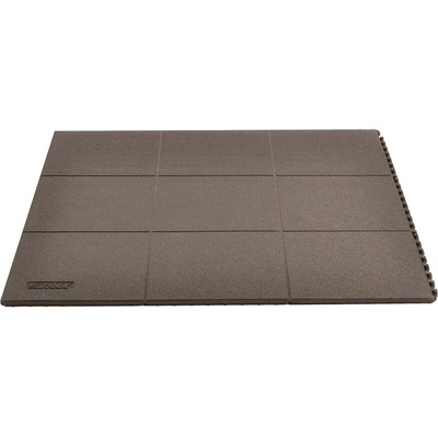 Notrax 656SFR Cushion Ease Solid Nitrile FR Modulárna nitrilová rohož spomaľujúca horenie Čierna 91 x 91 cm