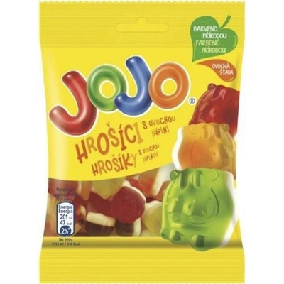 Jojo cukríky plnenie hrošiaci 80 g