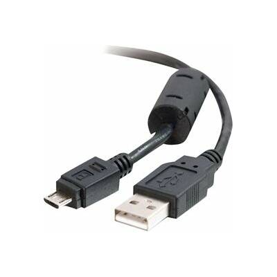 C2G 81701 USB 2.0 A to Micro B - USB - USB (M) do Micro USB typ B (M) - USB 2.0 OTG 2m černý
