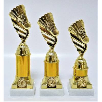 VIZINGR Badminton trofeje 32-P434.01 32-P434.01/24 cm