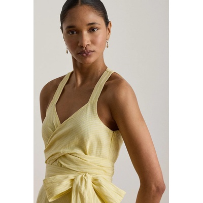 Ralph Lauren лятна рокля от лен (200P13587)