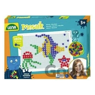 Mozaika klobouček krystal 260 ks - Bonaparte