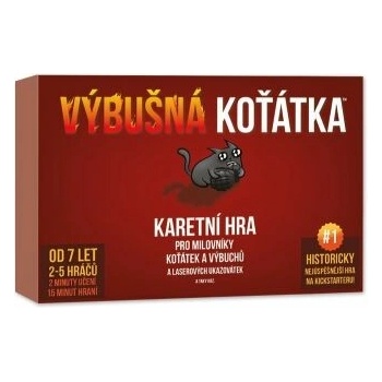 Asmodee Výbušná koťátka: Párty karty