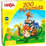 HABA Детска настолна игра ZOO пирамида SK CZ версия (2011189011)