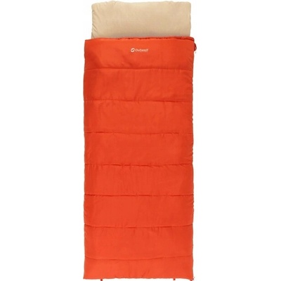 Outwell spacák Contour Lux red levý