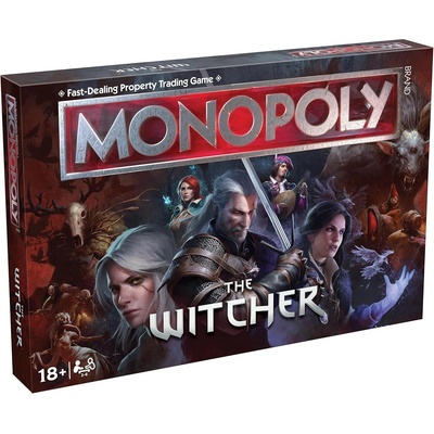 Winning Moves Настолна игра Monopoly - The Witcher