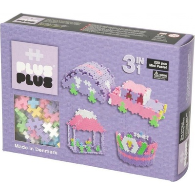 Plus-Plus Mini Pastel 220 Sada 3v1