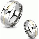 Steel Edge Titánový prsteň Spikes 3087