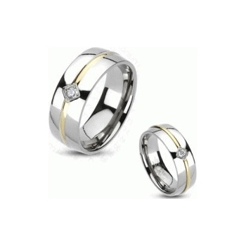 Steel Edge Titánový prsteň Spikes 3087