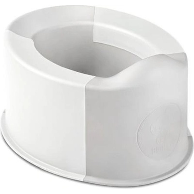 Buubla skladací nočník white/grey