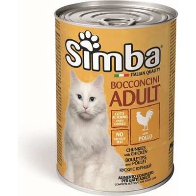 SIMBA Cat Kuracie kúsky 415 g