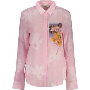 Desigual Дамска блуза с дълъг ръкав desigual, Размер m, Цвят Роза (26swcw12_rs3049)