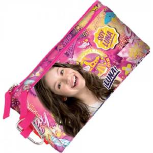 DERFORM Ученически несесер Derform Disney - Soy Luna, 2 ципа (52963)