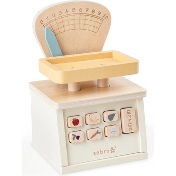 Sebra Дървена интерактивна играчка Sebra - Везна (301730053)