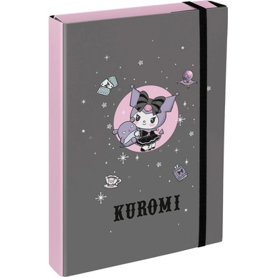 Baagl dosky na školské zošity A4 Jumbo Kuromi Grey