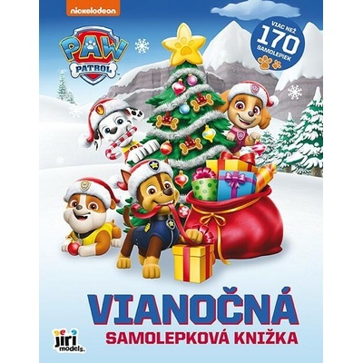 Samolepková knižka vianoce s Labkovou patrolou