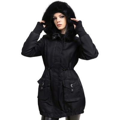 Killstar Lunar Eclipse Parka Black