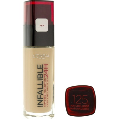 L'Oréal Paris Infallible make-up 125 Natural Rose 30 ml