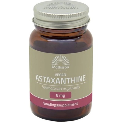 Mattisson Healthstyle Vegan Astaxanthin, 8 mg, 60 капсули, Mattisson Healthstyle (MT1489)