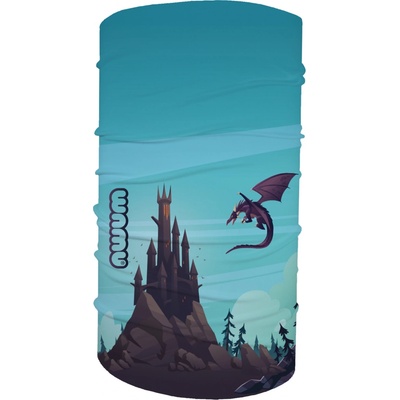 Dětský fleecový nákrčník, dragon fantasy