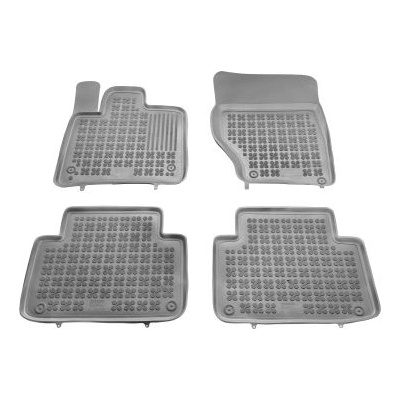 Гумени стелки за audi q7 4l (2005-2015) - тип леген сиви