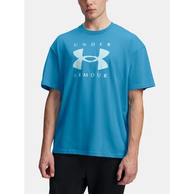Under Armour UA M HW OS Branded SS modré