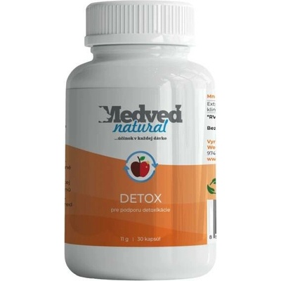 Medveď natural DETOX 30 kapslí