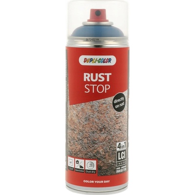 Dupli Color Rust Stop 4v1 400 ml modrá enciánová