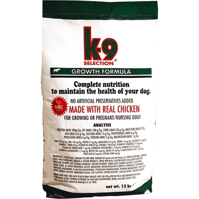 K-9 Selection Growth Formula 12 kg