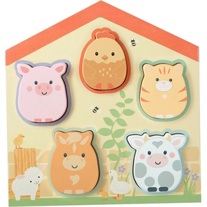 Orange Tree Toys Детски дървен пъзел Orange Tree Toys - Ферма (OTT06719) - ozone
