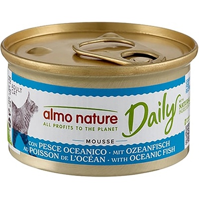 Almo Nature Daily Menu Pena s morskou rybou 12 x 85 g