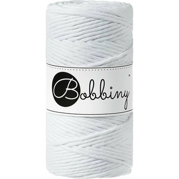 Bobbiny Macrame Cord 3 mm 100 m White юта (MS-E025)