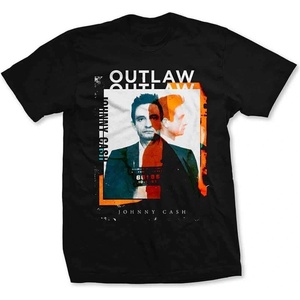 Johnny Cash Outlaw Photo Black 2XL Риза (JCTS16MB05)