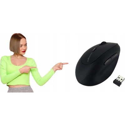 Kensington Pro Fit Left-Handed Ergo Wireless Mouse K79810WW