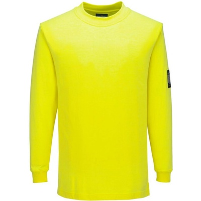 Portwest Tričko FR806 Modaflame Knit FR dlouhý rukáv antistatické žltá 3XL