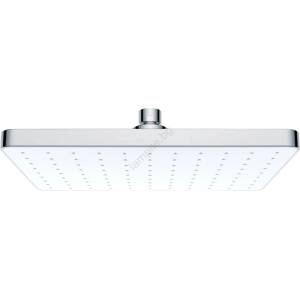 WENKO 24001100 - Душ глава AUTOMATIC CLEANING 25x17 см гланц хром/бял (WE0345)