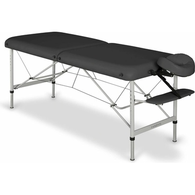 Habys Skladací masážny stôl Panda Al Farba: čierna 5 Vinyl Flex Veľkosť: 180 x 60 cm od 180 x 60 cm od 12,3 kg 6 farieb