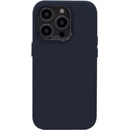 Pouzdro Decoded Leather BackCover iPhone 14 Pro - modré