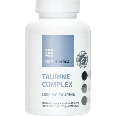 USA medical Taurine Complex 1500 90 kapsúl