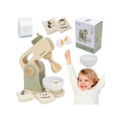 Vigan VIGA PolarB Wooden Kitchen Mixer Green + Accessories