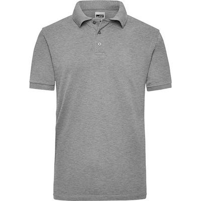 James & Nicholson Pánska polokošeľa JN801 Grey Heather