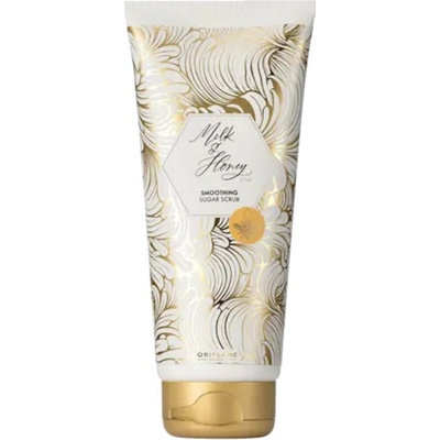 Oriflame Milk & Honey Gold vyhladzujúci telový peeling 200 ml