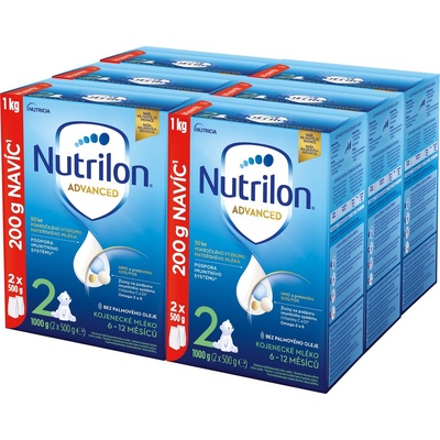 Nutrilon 2 Advanced DUO balení 6 x 1 kg – Hledejceny.cz