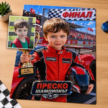 Art gift Пъзел Шампионът със снимка