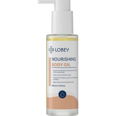 LOBEY® Classic Ošetrujúci telový olej 100 ml