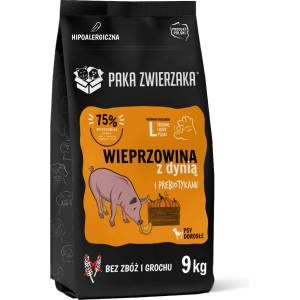 Paka Zwierzaka Pet Pack - Седмо небе - Свинско с тиква "L" 9 кг