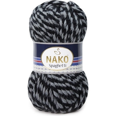 Nako Spaghetti 21365 černosivá