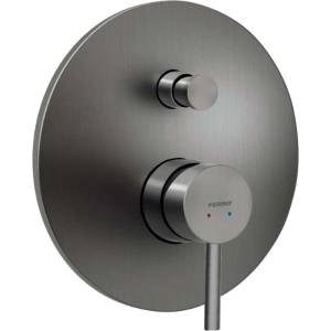 FERRO Ferro Ciriculus - Смесител за вграждане, за 2 уреда, с тяло, gun metal BCK7PGM (BCK7PGM)
