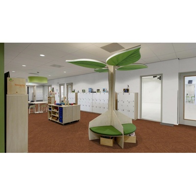 Forbo Flotex Planks Frameweave Ember 142007 2.50 m²