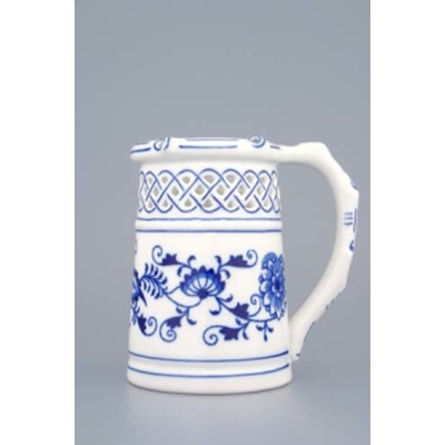 Český porcelán Dubí Cibulák Korbel prolamovaný 400 ml